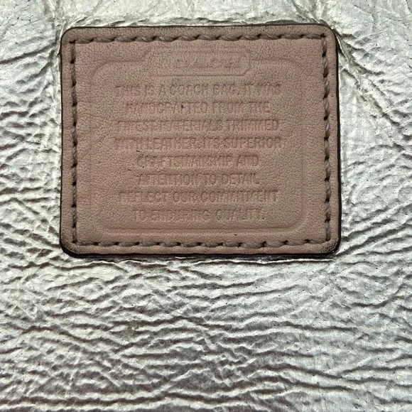 Coach Gold Wristlet Used - Picture 4 of 14